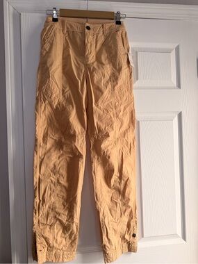 Free People Women's Straight Leg Pants in Tan